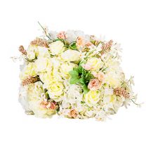 Bunch of Roses Creamy White Duchesse