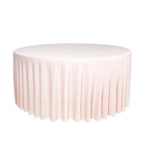 Tablecloth Round 290cm Light Pink