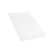 Assiette Melanine Rectangulaire Blanche 