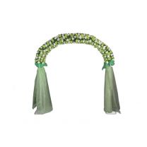 Arche Floral Vert avec tuile